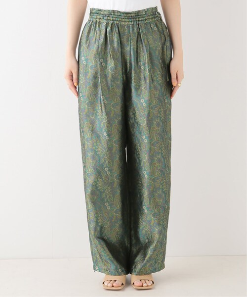 VERMEIL par iena（ヴェルメイユパーイエナ）の「【TICCA/ティッカ】キュプラジャガード パンツ（その他・グリーン/フリー）」の20枚目の写真