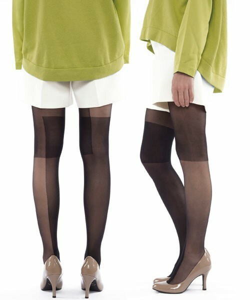 proef(プロエフ)の「proef 『TONE1』タイツ(タイツ/ストッキング・レディース・ブラック/ネイビー・MEDIUM)」の9枚目の写真