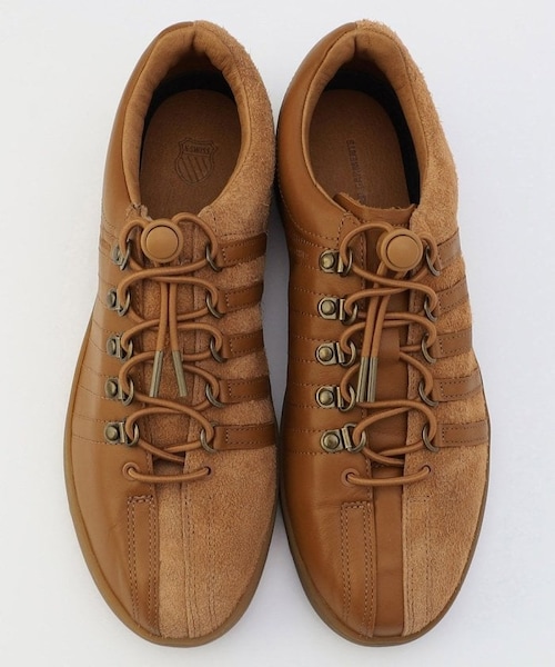 Engineered Garments（エンジニアードガーメンツ）の「EG x K-SWISS Classic GT（シューズ・メンズ・ホワイト/ブラック/ブラウン・8）」の2枚目の写真