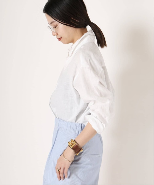 MUSE de Deuxieme Classe LINEN シャツ Linen シャツ（シャツ／ブラウス）｜MUSE de Deuxieme Classe
