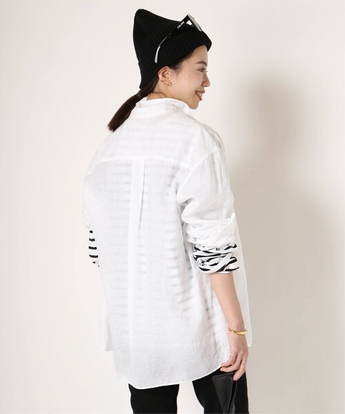【新品】MUSE de Deuxieme Classeリネンシャツ MUSE de Deuxieme classe（ミューズデドゥーズィエムクラス）の