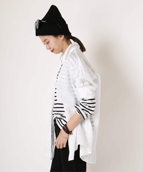 MUSE de Deuxieme Classe LINEN シャツ Linen シャツ（シャツ／ブラウス）｜MUSE de Deuxieme Classe