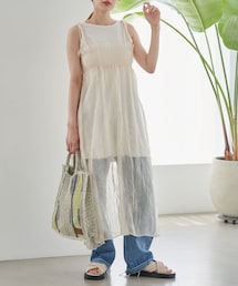 Kastane | 【SET ITEM】シアーシャーリングワンピースSET(ワンピース/ドレス)