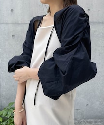 CAPRICIEUX LE'MAGE | 【HAPPY BAG対象アイテム】ギャザースリーブボレロ(トップス)