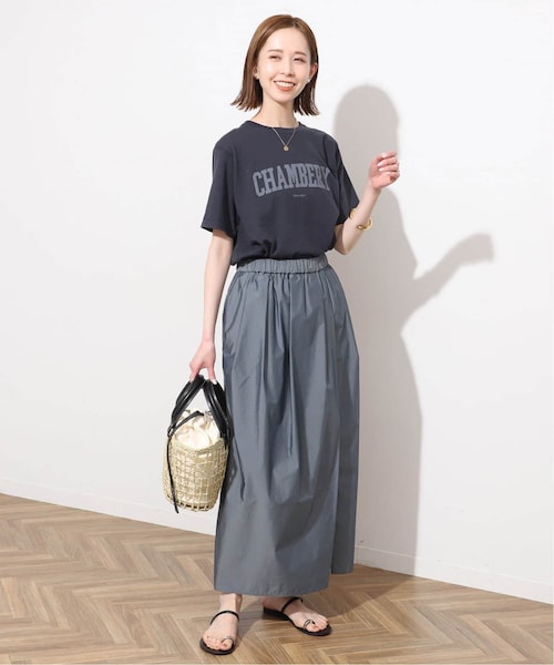 SLOBE IENA（スローブイエナ）の「TCタフタ ボリュームスカート