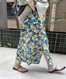 Spick & Span（スピックアンドスパン）の「クラシックリーフタフタスカート（その他）」