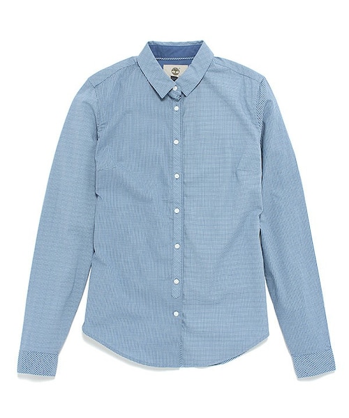 Timberland(ティンバーランド)の「フォレストリバー ギンガムシャツ(シャツ/ブラウス・レディース・イエロー/ブルー/レッド・XS/S/M/L/XL/XXL)」の2枚目の写真