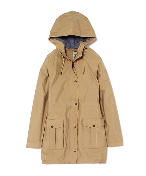 Timberland（ティンバーランド）の「パインマウンテン　パーカー（マウンテンパーカー・レディース・ネイビー/ベージュ・XS/S/M/L/XL）」の2枚目の写真