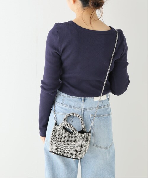イエナ　ハンドバッグ IENA ハンドバッグ ドットキルトジップバッグ : ZOZOTOWN Yahoo