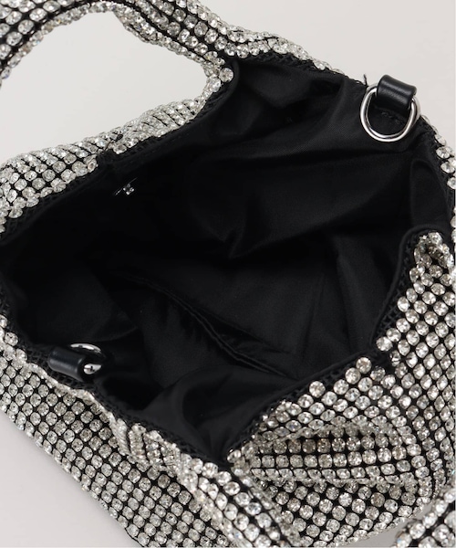 IENA（イエナ）の「ラインストーンBAG / ミニハンドバッグ