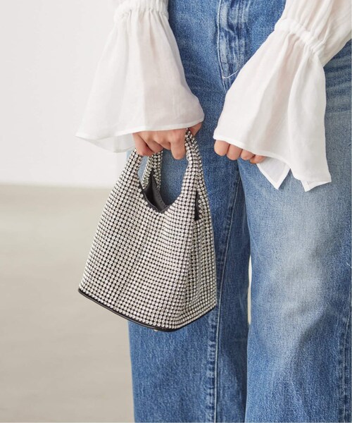 IENA（イエナ）の「ラインストーンBAG / ミニハンドバッグ