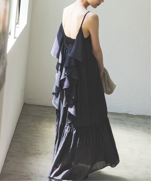 noble フリルキャミワンピース Noble（ノーブル）の「《予約》フリルキャミワンピース（）」 - WEAR