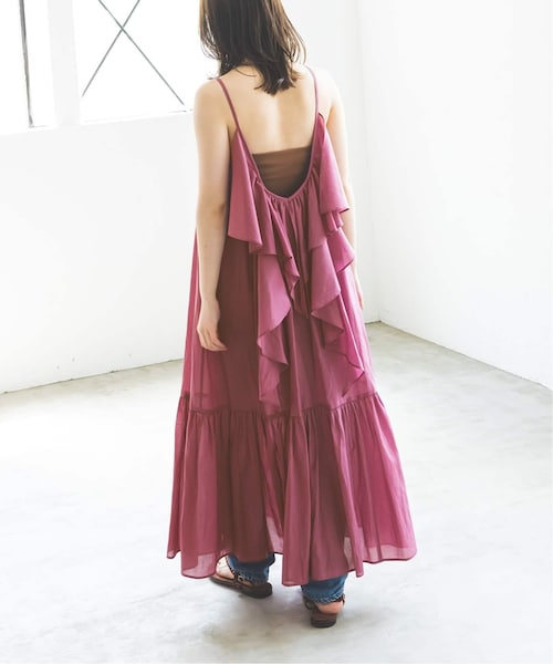 noble フリルキャミワンピース Noble（ノーブル）の「《予約》フリルキャミワンピース（）」 - WEAR