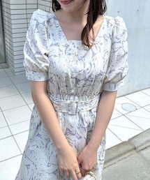 OLIVE des OLIVE | 夏のダブルフロントワンピース(ワンピース/ドレス)