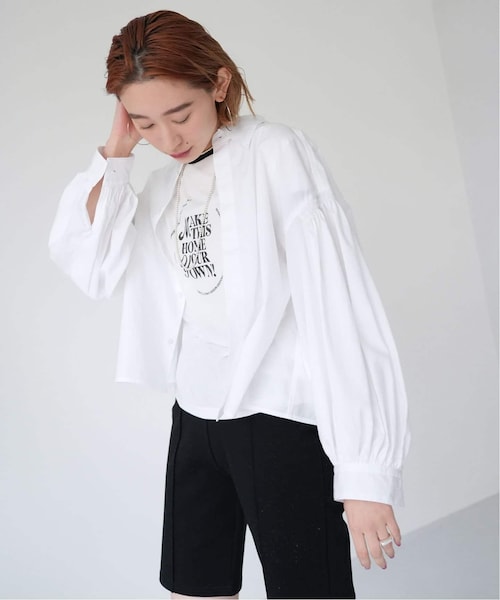SLOBE IENA（スローブイエナ）の「SLOBE citron.バルーン袖スター 