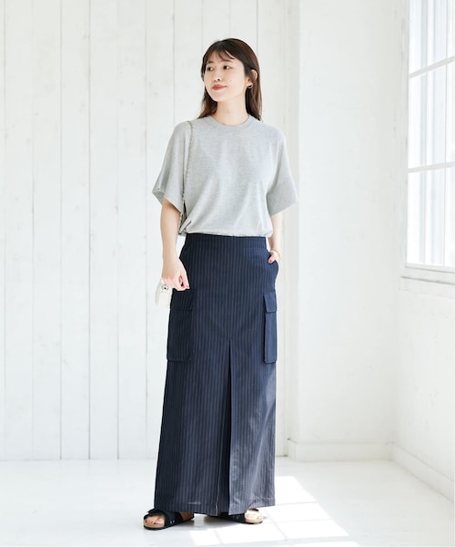 JOURNAL STANDARD - ジャーナルスタンダード　クールタッチフレアスリーブ　グレー JOURNAL STANDARD（ジャーナルスタンダード）の「《予約》クール
