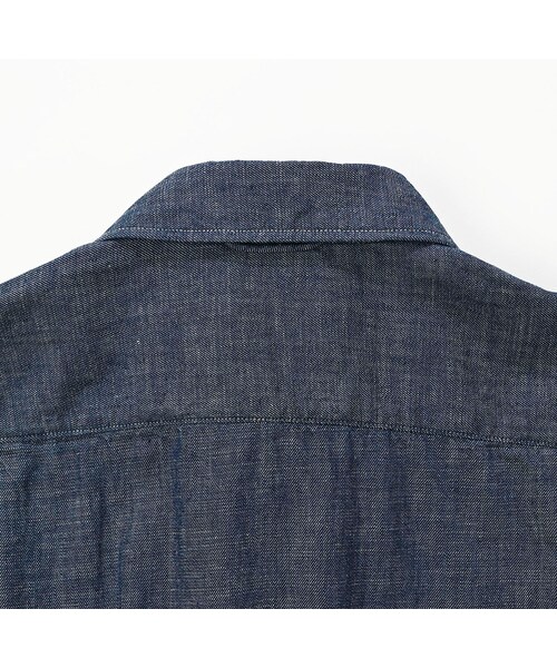 美品 45R シャツデニムの908 8ノットシャツ 4 デニム シャツ 1 45R（フォーティファイブアール）の「シャツデニムの908 8ノット