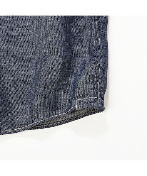 美品 45R シャツデニムの908 8ノットシャツ 4 デニム シャツ 1 45R（フォーティファイブアール）の「シャツデニムの908 8ノット