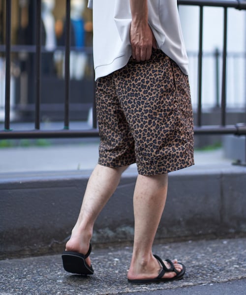 CIAOPANIC TYPY（チャオパニックティピー）の「柄アソート撥水ナイロンショーツ（パンツ・レディース・ベージュ/ネイビー/ブラウン/ブラック・M/L）」の4枚目の写真