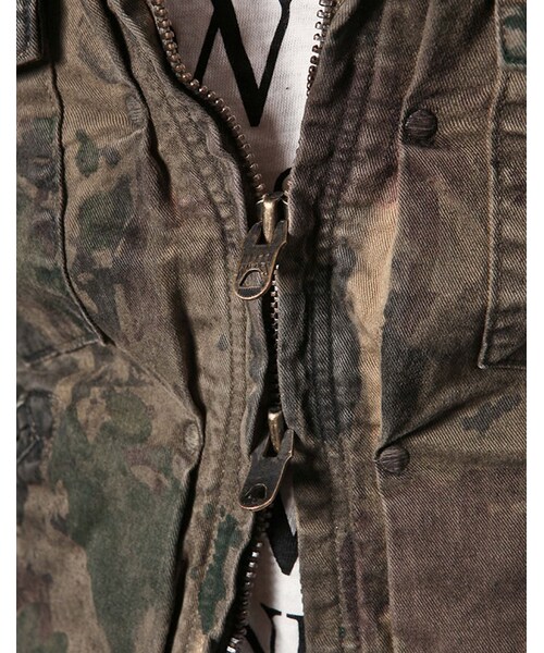 MR.OLIVE（ミスターオリーブ）の「MR.OLIVE HAND CAMO HI STRETCH TWILL / ZIP UP G-JACKET（ジャケット/アウター・メンズ・カモ柄・S/M/L）」の11枚目の写真