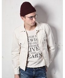 MR.OLIVE | MR.OLIVE HI STRETCH OVERDYED TWILL / ZIP UP G-JACKET(ジャケット/アウター)