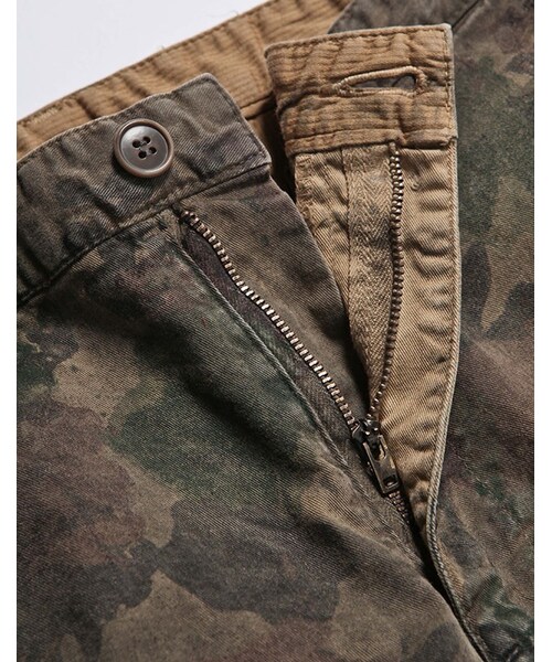 MR.OLIVE（ミスターオリーブ）の「MR.OLIVE HAND CAMO HI STRETCH TWILL / CROPPED SLIM PANTS（パンツ・メンズ・カモ柄・S/M/L）」の6枚目の写真
