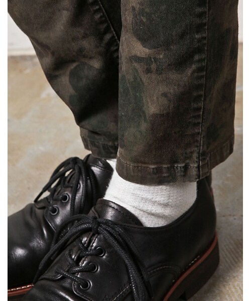 MR.OLIVE（ミスターオリーブ）の「MR.OLIVE HAND CAMO HI STRETCH TWILL / CROPPED SLIM PANTS（パンツ・メンズ・カモ柄・S/M/L）」の10枚目の写真