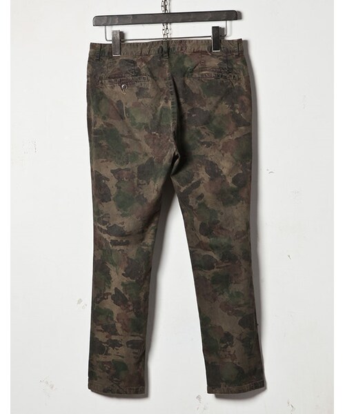 MR.OLIVE（ミスターオリーブ）の「MR.OLIVE HAND CAMO HI STRETCH TWILL / CROPPED SLIM PANTS（パンツ・メンズ・カモ柄・S/M/L）」の5枚目の写真