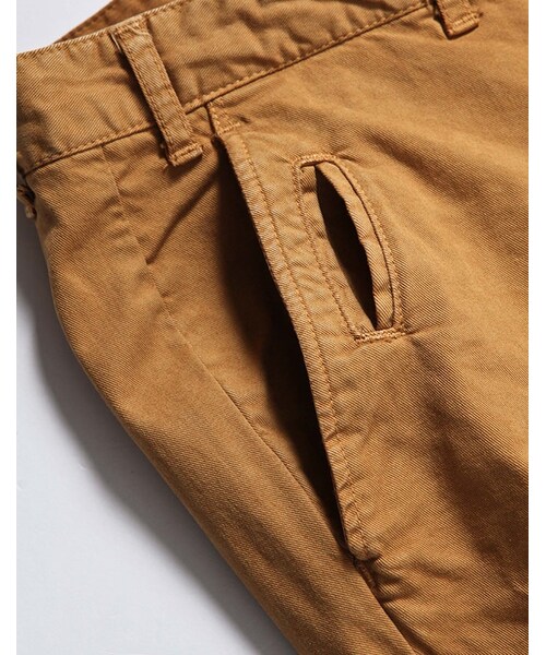 MR.OLIVE(ミスターオリーブ)の「MR.OLIVE HI STRETCH OVERDYED TWILL / ANKLE CUT SLIM PANTS(パンツ・メンズ・ホワイト/ターコイズ/マスタード/レッド・S/M/L)」の11枚目の写真