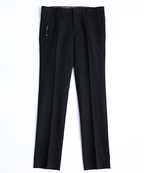 SHAREEF（シャリーフ）の「SLACKS BLK（フォーマルスーツ/小物・メンズ・BLK/WIN/BGN・1/2）」の2枚目の写真