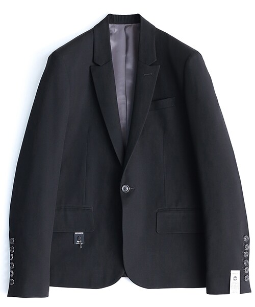 SHAREEF（シャリーフ）の「【men's FUDGE掲載】 TAILORED JK（ジャケット/アウター・メンズ・BLK/WIN/BGN・1/2）」の2枚目の写真