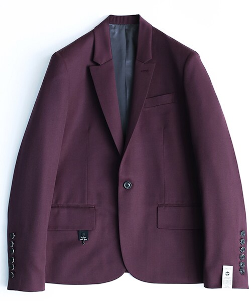 SHAREEF（シャリーフ）の「【men's FUDGE掲載】 TAILORED JK（ジャケット/アウター・メンズ・BLK/WIN/BGN・1/2）」の6枚目の写真
