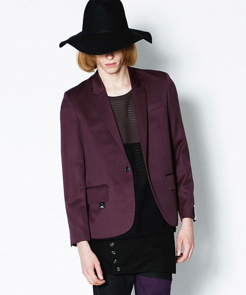 SHAREEF（シャリーフ）の「【men's FUDGE掲載】 TAILORED JK（ジャケット/アウター・メンズ・BLK/WIN/BGN・1/2）」の5枚目の写真