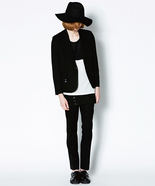 SHAREEF（シャリーフ）の「【men's FUDGE掲載】 TAILORED JK（ジャケット/アウター・メンズ・BLK/WIN/BGN・1/2）」の4枚目の写真