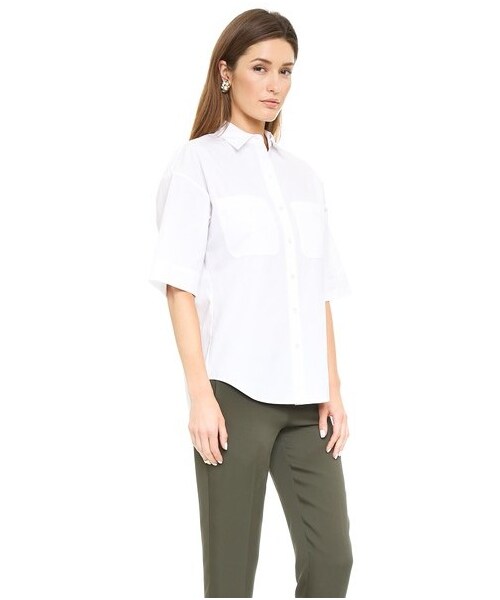 theory（セオリー）の「Theory Sartorial Lifonita Shirt（シャツ/ブラウス・レディース・White・S/P/L/M）」の5枚目の写真