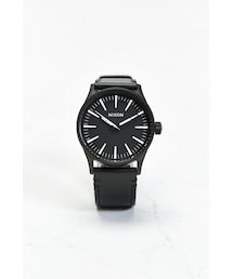 NIXON | Nixon Sentry 38 Leather Watch(アナログ腕時計)