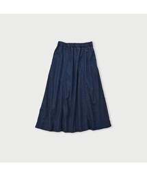 45R（フォーティファイブアール）の「デニムのフレアスカート（濃