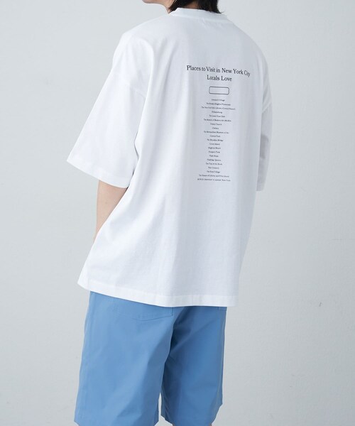 COLONY 2139(コロニートゥーワンスリーナイン)の「2139T(life)(Tシャツ/カットソー・メンズ・ホワイト/ホワイトその他1/ブラック・M/L)」の1枚目の写真