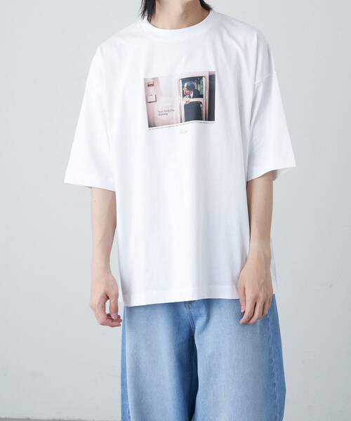 COLONY 2139(コロニートゥーワンスリーナイン)の「2139T(life)(Tシャツ/カットソー・メンズ・ホワイト/ホワイトその他1/ブラック・M/L)」の2枚目の写真