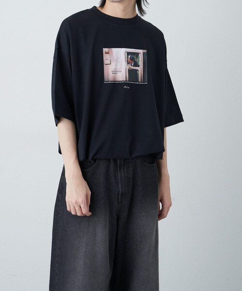 COLONY 2139(コロニートゥーワンスリーナイン)の「2139T(life)(Tシャツ/カットソー・メンズ・ホワイト/ホワイトその他1/ブラック・M/L)」の3枚目の写真