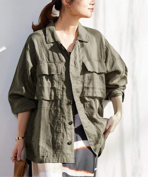 ジャケット・アウター MILITARY FATIGUE JACKET JOURNAL STANDARD JOURNAL STANDARD（ジャーナルスタンダード）の「《追加予約》MILITARY