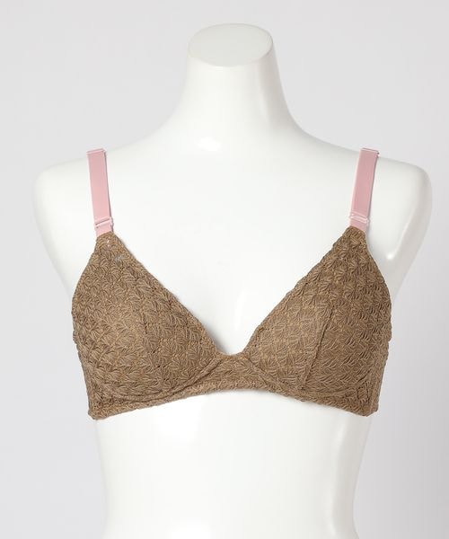 BAYFLOW（ベイフロー）の「八木アリサさんコラボ／メリハリブラ（その他・レディース・クランベリーショコラ50/ピスタチオクリーム55・M(B70/C65/C70/D65/E65)/L(B75/C75/D70/D75/E70)）」の8枚目の写真