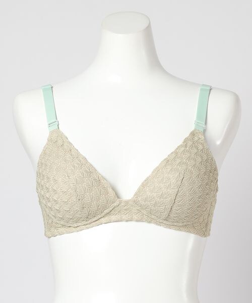 BAYFLOW（ベイフロー）の「八木アリサさんコラボ／メリハリブラ（その他・レディース・クランベリーショコラ50/ピスタチオクリーム55・M(B70/C65/C70/D65/E65)/L(B75/C75/D70/D75/E70)）」の9枚目の写真