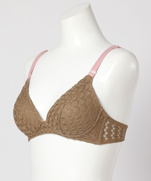 BAYFLOW（ベイフロー）の「八木アリサさんコラボ／メリハリブラ（その他・レディース・クランベリーショコラ50/ピスタチオクリーム55・M(B70/C65/C70/D65/E65)/L(B75/C75/D70/D75/E70)）」の10枚目の写真