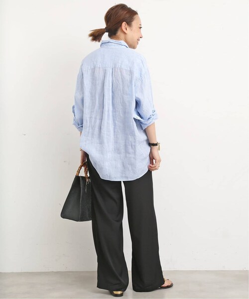 Deuxieme Classe（ドゥーズィエムクラス）の「*リネン ウォッシュシャツ（その他・ホワイト/フリー）」の14枚目の写真