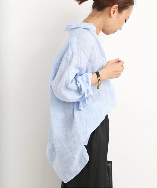 Deuxieme Classe（ドゥーズィエムクラス）の「*リネン ウォッシュシャツ（その他・ホワイト/フリー）」の10枚目の写真