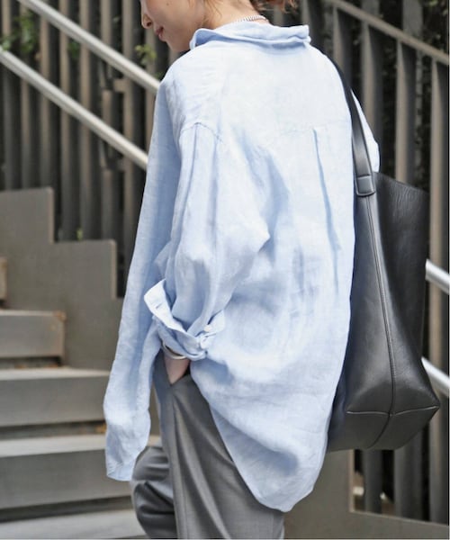 Deuxieme Classe（ドゥーズィエムクラス）の「*リネン ウォッシュシャツ（その他・ホワイト/フリー）」の8枚目の写真