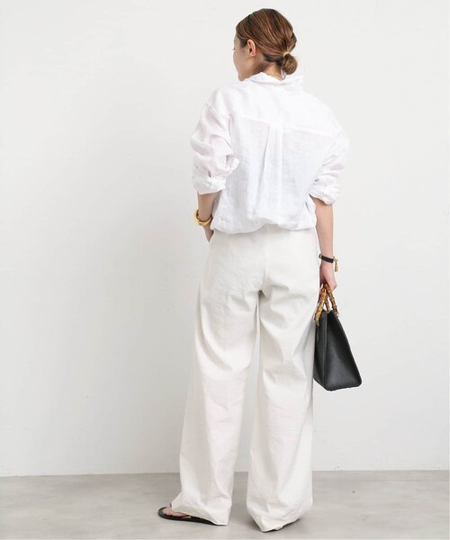 Deuxieme Classe（ドゥーズィエムクラス）の「*リネン ウォッシュシャツ（その他・ホワイト/フリー）」の6枚目の写真