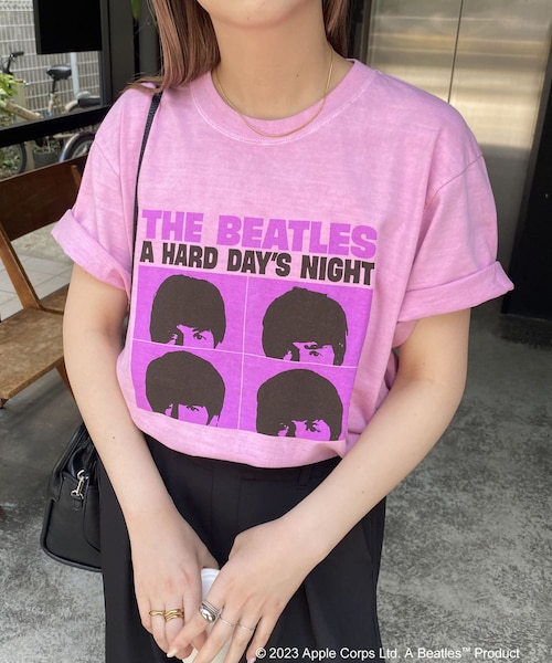 【新品タグ付】BEATLES HELP T CAPRICIEUX LE'MAGE GOOD ROCK SPEED〉BEATLES HELP Tシャツ | CAPRICIEUX LE'MAGE