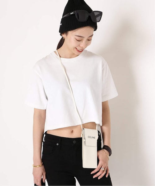 ドゥーズィエムクラス　Cropped クロップドシャツ 白 Deuxieme Classe（ドゥーズィエムクラス）の「Cropped シャツ 2